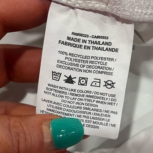 Nike Dri-FIT League Knit II Soccer Shorts Elastic Waist Pull-On White Size S - Picture 2 of 5